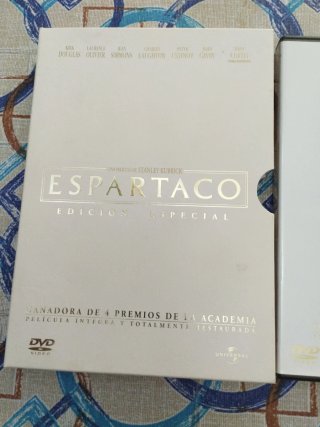 DVD Espartaco Edición Especial