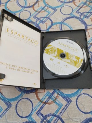 DVD Espartaco Edición Especial