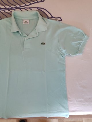 Polo Lacoste Turquesa Talla M