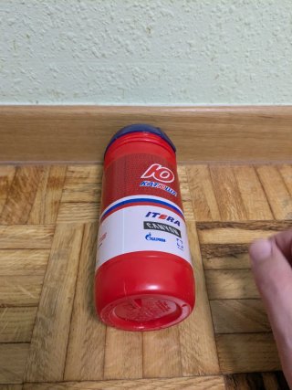 Bidón bote antiguo de ciclismo del equipo Katusha