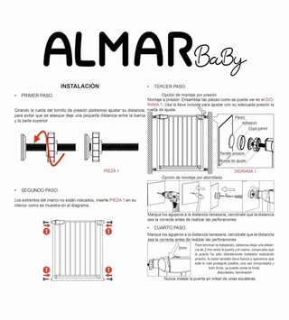 Viendo 2 Barrera de seguridad para bebés 40€