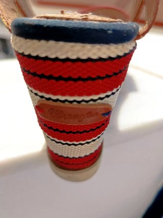 Sandalias de cuña multicolor