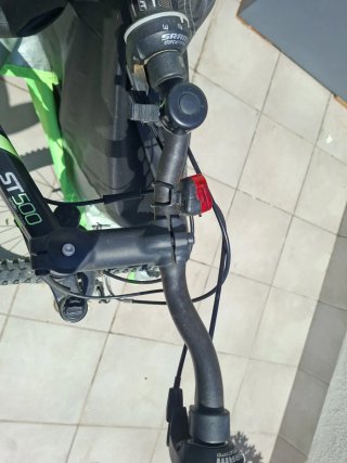 Bicicleta Rockrider 24 pulgadas Negra