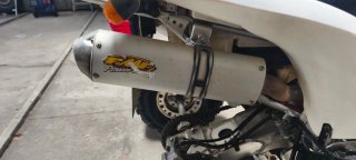 Suzuki LTZ 400 Quad Blanco y Negro
