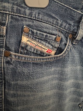 Minigonna Diesel denim con volant