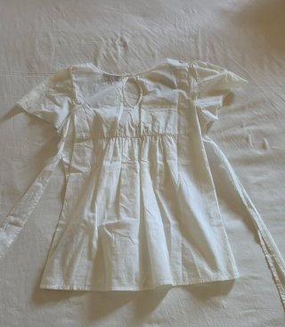 Blusa FORMULA JOVEN blanca talla S