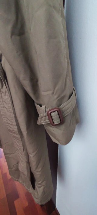 Gabardina Beige/Marrón