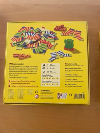 El Oro Maldito y socken socken HABA Juegos de Mesa