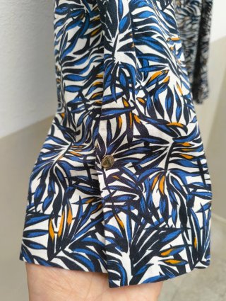 Blusa Jodhpur Estampada Talla L