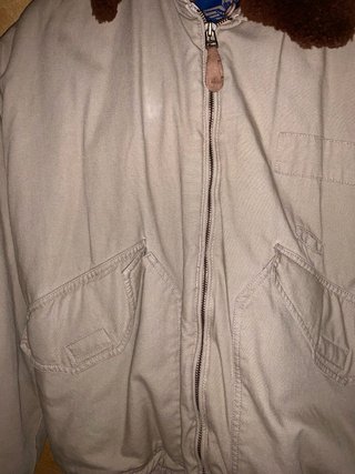 Bomber militare beige