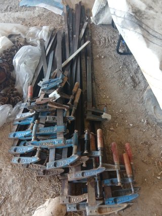 Lote de Sargentos de carpintero,13€la unidad