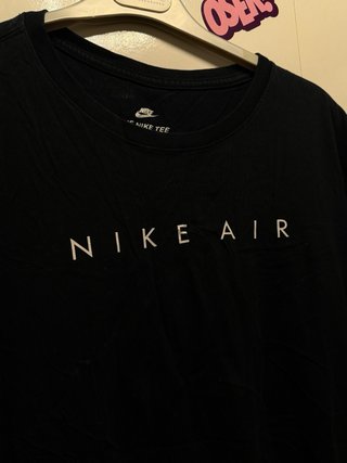 Camiseta Nike Air Talla S Negra