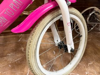 Bicicleta Barbie Niña Rosa