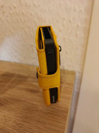 Cartera Tarjetero RFID Amarilla