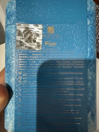 Perfume Freeze Riiffs Extrait de Parfum 100ml