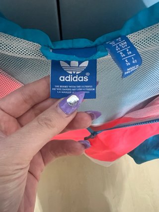 Giacca a vento Adidas donna taglia S come nuova