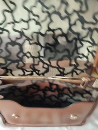 Bolso Tous Marrón Transparente