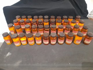 Antiguos frascos de farmacia botica