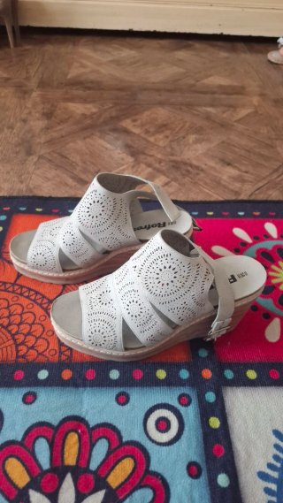 Zapato cuña alta verano