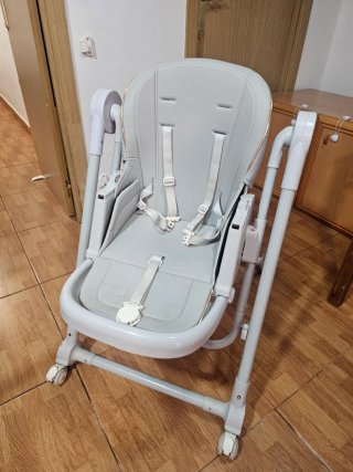 Trona para bebé, mesa de comer
