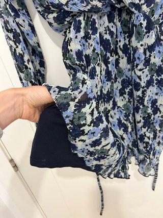 Mono corto Zara estampado floral