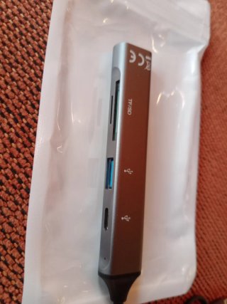 LECTOR DE TARJETAS SD y MicroSD USB