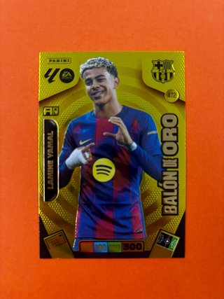 Panini Adrenalyn XL Lamine Yamal balón de oro liga
