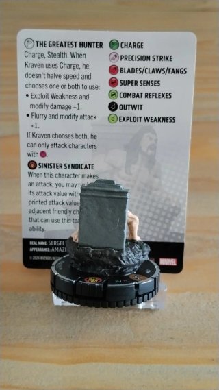 Heroclix Kraven 057 Sinister Syndicate