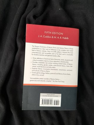 Dictionary of Literary Terms and Literary Theory