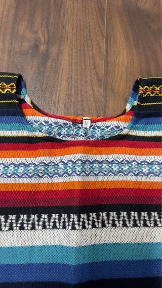 Poncho Multicolor Talla Única
