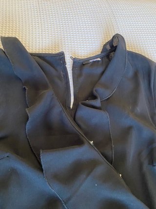 Mono corto H&M volantes negro