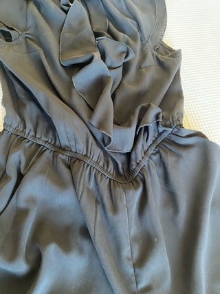 Mono corto H&M volantes negro