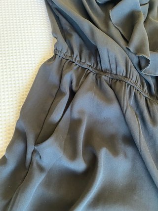 Mono corto H&M volantes negro