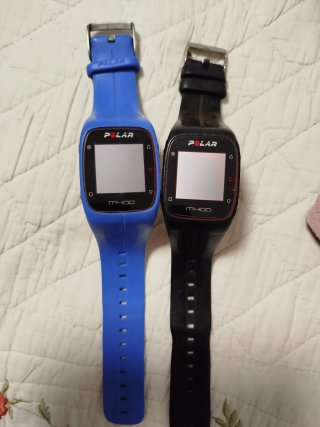 2 Relojes Polar M400 (Azul y Negro)