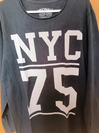 Camiseta Jack & Jones NYC 75 Manga Larga