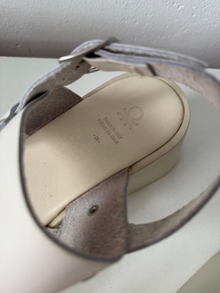 Sandalias de piel
