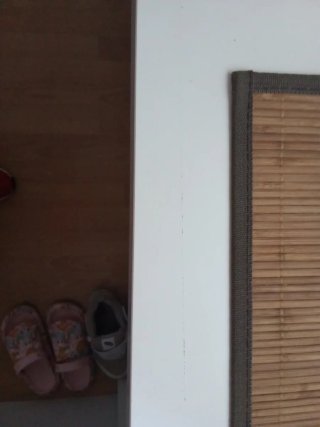 Escritorio Ikea  Micke madera blanco 2 cajones