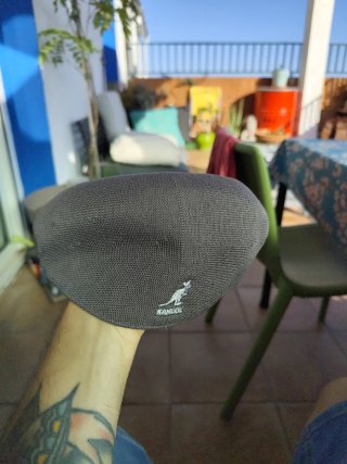 Gorra Kangol Gris Verano s/m 100% original