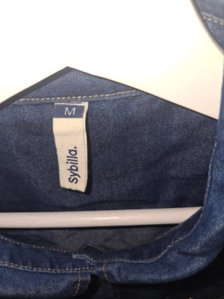 Blusa vaquera manga larga Talla M nueva