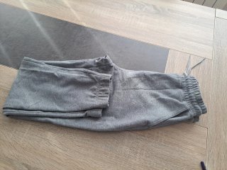 Pantalón chándal largo gris Domyos