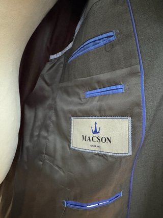 Traje Macson Gris Hombre