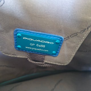 Mochila Piquadro azul camuflaje