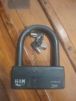 Candado IFAM XT-130x100 para moto