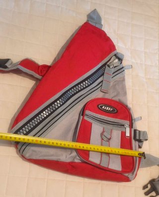 Mochila bandolera Mambo triangular