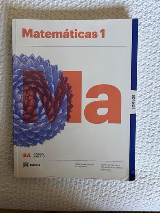 Lote 5 libros 1º Bachillerato Ciencias Murcia 2025