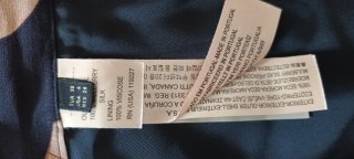 Falda 100% seda Massimo Dutti estampado floral T38
