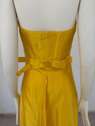 Vestido Blumarine Blugirl Amarillo Flores