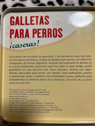 Caja Galletas Perros: Moldes y Recetas