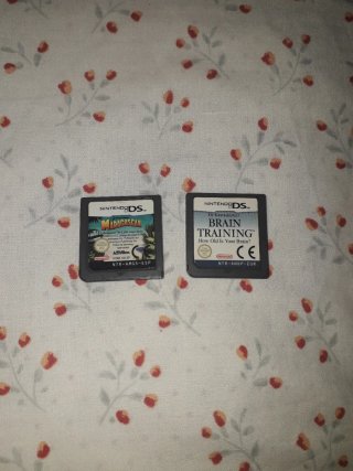 Nintendo DS Madagascar y Brain Training
