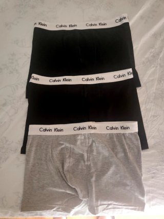 Lote 3 slips Calvin Klein sin estrenar